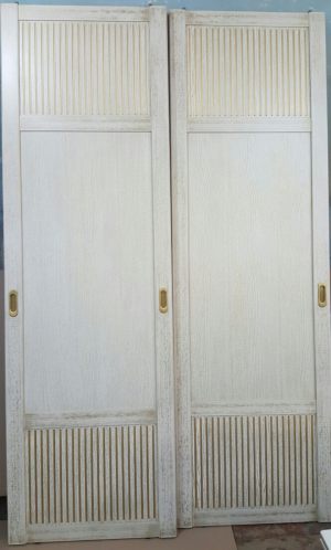 Двери для шкафа купе с фрезеровкой Хабаровск